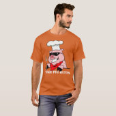 T-shirt J'Aime Les Boutons De Cochon (Devant entier)