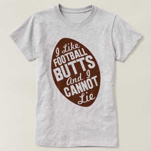 T-shirt J'Aime Les Boutons De Football (Design devant)