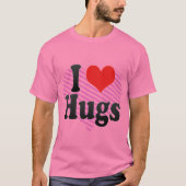 T-shirt J'aime les câlins (Devant)