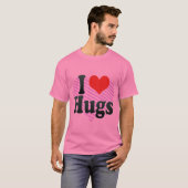 T-shirt J'aime les câlins (Devant entier)
