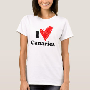T-shirt J'aime les Canaries