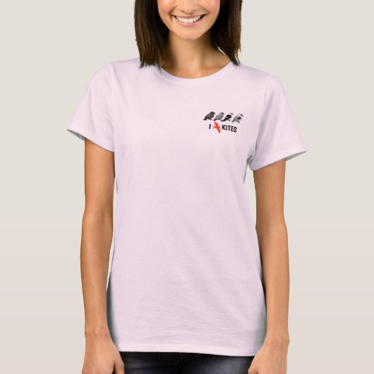 T-shirt J'aime les cerfs-volants (Devant)