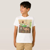 T-shirt J'aime les chameaux (Devant entier)