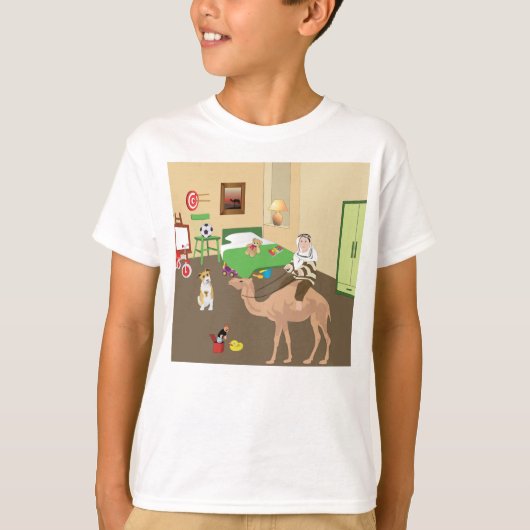 T-shirt J'aime les chameaux (Devant)