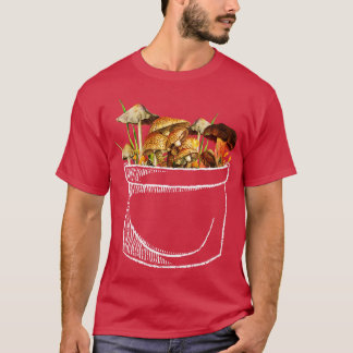 T-shirt J'aime les champignons dans ma poche par Tobe Fons