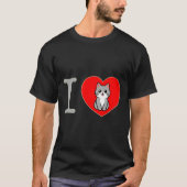 T-shirt J'aime les chats (Devant)