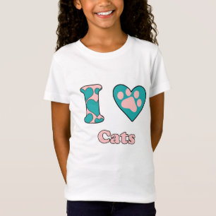 T-Shirt J'aime les chats