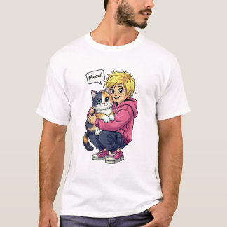 T-shirt J'aime les chats