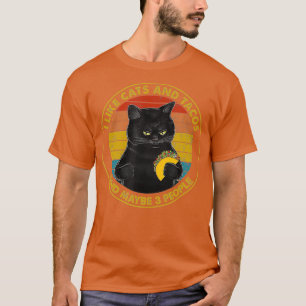 T-shirt J'Aime Les Chats Et Les Tacs Et Peut-Être 3 Perso