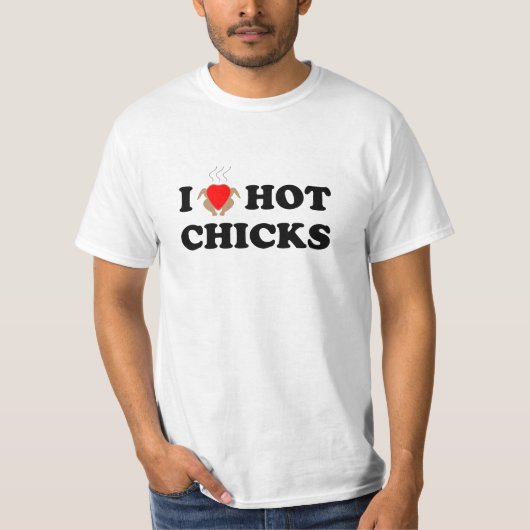 T-shirt J'Aime Les Chauds (Devant)