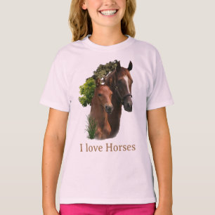 T-shirt J'aime les chevaux