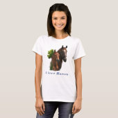 T-shirt J'aime les chevaux (Devant entier)