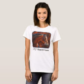 T-shirt J'Aime Les Chevaux Hanovre (Devant entier)
