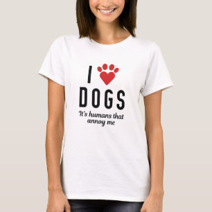 T-shirt J'aime les chiens
