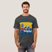 T-shirt J'Aime Les Chiens Et Le Patinage À Roulettes Et Pe (Devant entier)