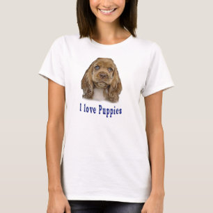 T-shirt J'aime les chiots