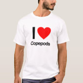 T-shirt j'aime les copépodes (Devant)