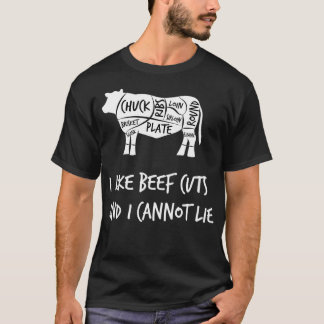 T-shirt J'Aime Les Coupes De Boeuf Et Je Ne Peux Pas Menti