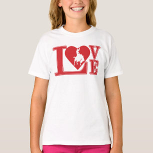 T-shirt J'aime les Cowboys, j'aime les Cowboys,