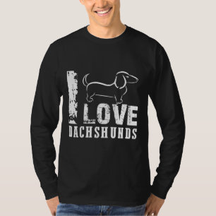 T-shirt J'Aime Les Dachshunds