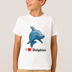 T-shirt J'aime les dauphins
