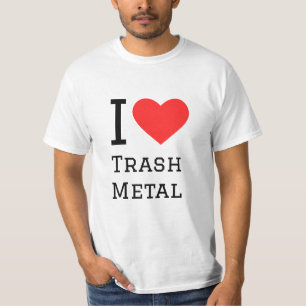 T-shirt J'aime les déchets métalliques