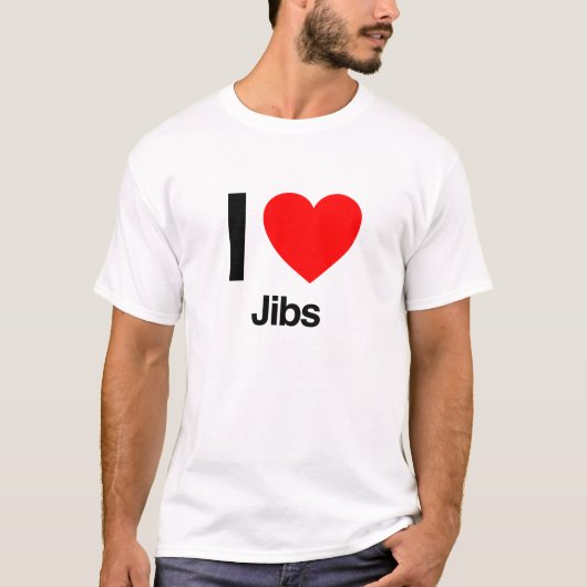 T-shirt j'aime les djibs (Devant)