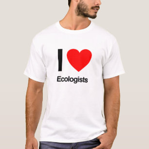 T-shirt j'aime les écologistes