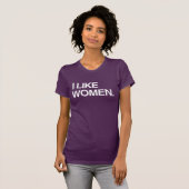 T-shirt J'AIME LES FEMMES (Devant entier)