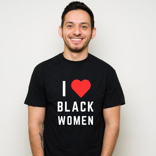 T-SHIRT J'AIME LES FEMMES NOIRES