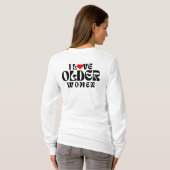 T-SHIRT J'AIME LES FEMMES PLUS ÂGÉES (Dos entier)