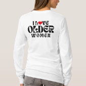 T-SHIRT J'AIME LES FEMMES PLUS ÂGÉES (Dos)