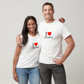 T-shirt J'aime les feux d'artifice (Unisexe)