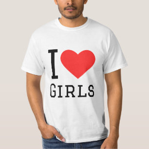 T-shirt J'aime les filles