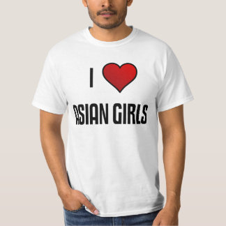 T-shirt J'aime les filles asiatiques