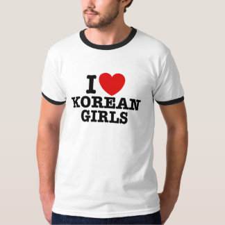 T-shirt J'aime les filles coréennes