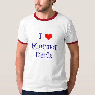 T-shirt J'aime les filles mormones