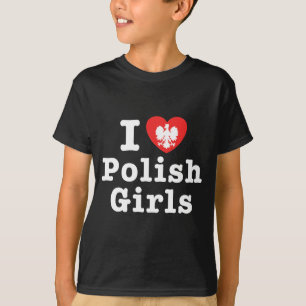 T-shirt J'aime les filles polonaises