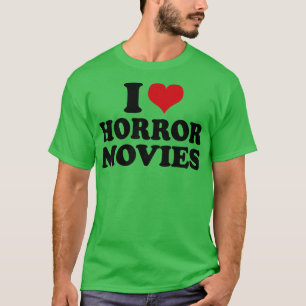 T-shirt J'aime les films d'horreur