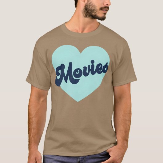 T-shirt J'aime les films garçon (Devant)