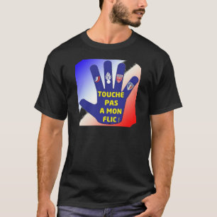 T-SHIRT J'AIME LES FORCES DE L'ORDRE