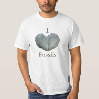 T-shirt J'aime les fossiles