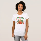 T-shirt J'aime les fraises (Devant entier)