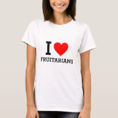 T-shirt J'aime les fruitariens (Devant)