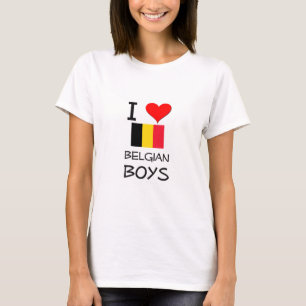 T-shirt J'aime les garçons belges