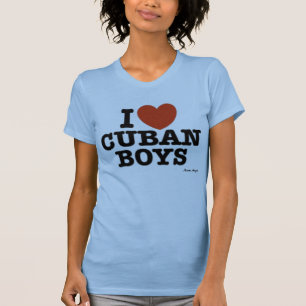 T-shirt J'aime les garçons cubains