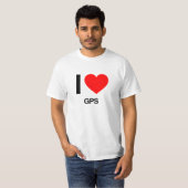 T-shirt j'aime les gps (Devant entier)