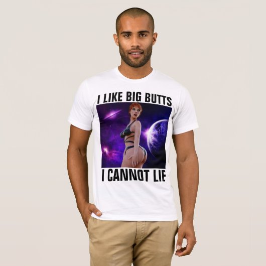 T-SHIRT J'AIME LES GRANDES BOUTTES JE NE PEUX PAS MENTIR L (Devant entier)