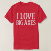 T-shirt J'Aime Les Grands Axes 3 (Design devant)