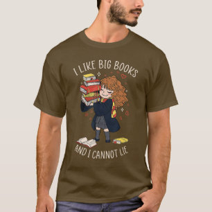 T-shirt J'Aime Les Grands Livres Et Je Ne Peux Pas Mentir